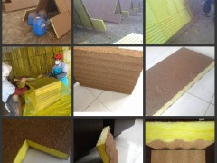 工厂定制电梯井吸音板  玻璃棉保温板  机房玻璃棉隔音板图4