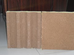 现货批发波浪形电梯井道隔音棉  电梯井防火保温板图2