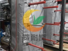 广西南宁梧州防城港可拆卸换热站补偿器隔热套量身定做图5