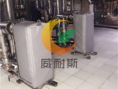 江苏南京南通盐城可拆卸硫化机管道防火套拆卸方便图3