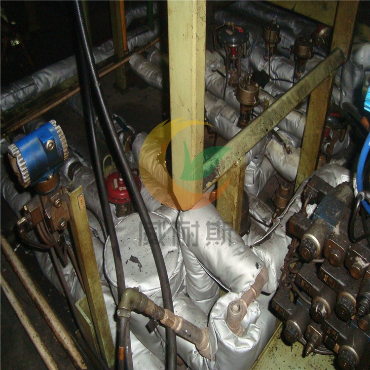 云南昆明丽江迪庆可拆卸硫化机法兰防火套保温方案