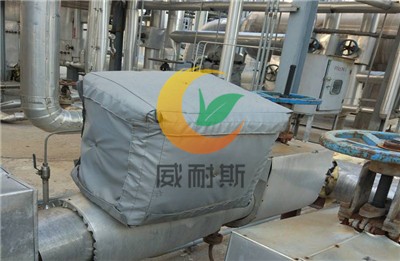 山西太原晋中吕梁可拆卸硫化机法兰隔音罩保温方案