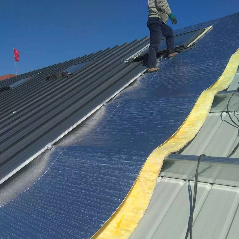 A2级阻燃小气泡铝隔热毯 钢结构厂房屋面隔热保温材料