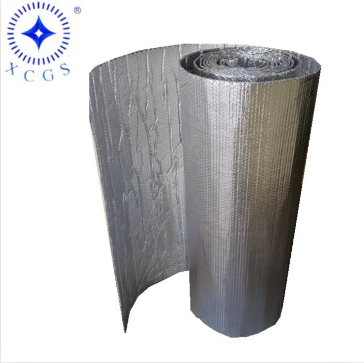 供应小气泡铝隔热毯 钢结构厂房屋顶专用新型阻燃隔热保温毯
