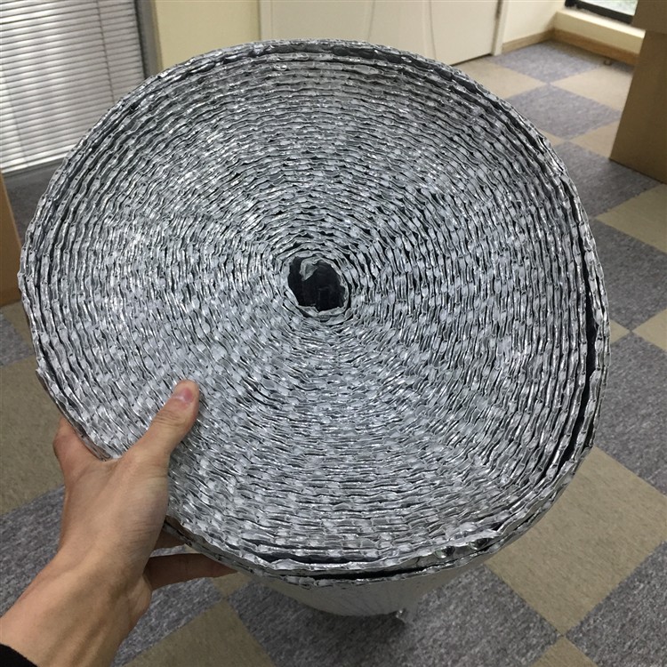 供应防腐保温材料单层小气泡铝隔热毯 屋顶外墙隔热保温材料