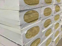 双面铝箔岩棉板价格 幕墙隔音岩棉 憎水岩棉大量生产周期短图3