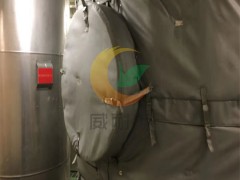 山西朔州晋中运城柔性可拆卸管道防火套方便检修图2