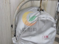 山西朔州晋中运城柔性可拆卸管道防火套方便检修图5