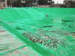 石油化工油田污水池防渗土工膜鲁蒙TPO高分子防水卷材图5