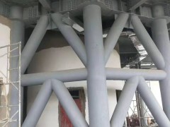 钢结构喷薄型防火涂料工程施工图3