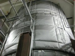 气动保温球阀保温隔热衣夹套阀门保温套威耐斯供应图2