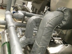 隔热绝热气动球阀保温套DN150Y型过滤器安全防烫 无污染图4