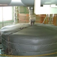 蒸汽管道 汽水分离器保温套 柔性保温衣使用期长 利用率高