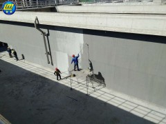 鲁蒙牌污水处理厂VRA-LM水性单组份弹性防腐涂料厂家直供图2