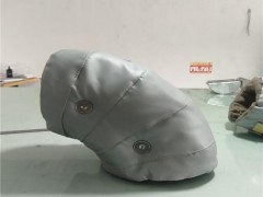 【威耐斯】排气管软保温套 排气管隔热棉 生产保温套公司图1