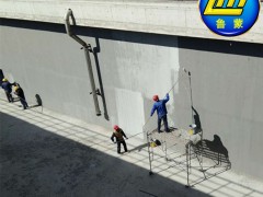 制药厂混凝土贮池防腐工程使用VRA-LM隔热防腐防水涂料图4