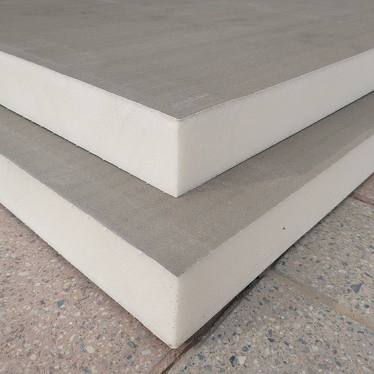 B1级阻燃隔热高密度聚氨酯水泥基面复合板厂家供应