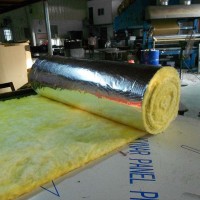 离心玻璃棉卷毡 钢结构隔热 屋面保温铝箔玻璃棉毡工厂谈判
