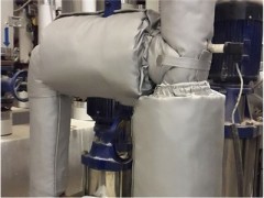 排氣管隔熱罩 可拆卸發動機隔熱棉 