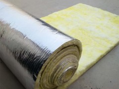 批发大量现货钢结构保温专用防火棉 隔音棉 铝箔离心玻璃棉卷毡图1