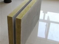 80kg外墙砂浆复合岩棉板厂家供应图1