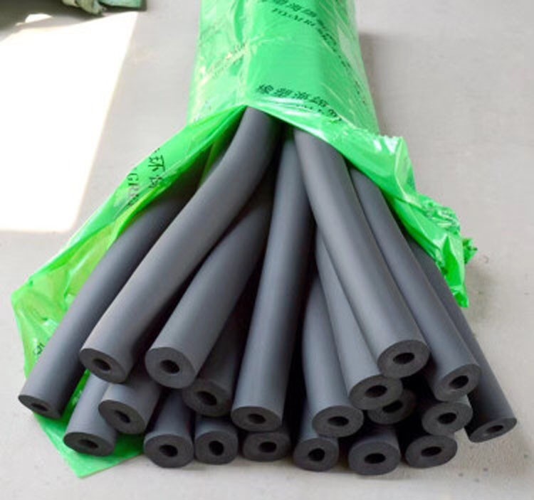 销售橡塑保温管 B1级华美耐高温橡塑管 铝箔隔热防水