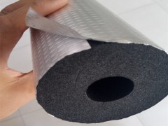 貼錫箔鋁箔橡塑保溫棉管價格低質量