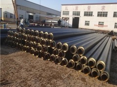 聚氨酯保温钢管 预制直埋热水供暖保温管图2