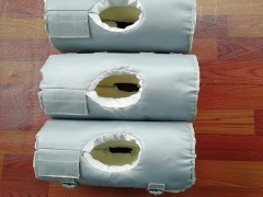 耐高温隔热套管柔性直管保温衣节能防烫可拆卸 山东威海青岛图3