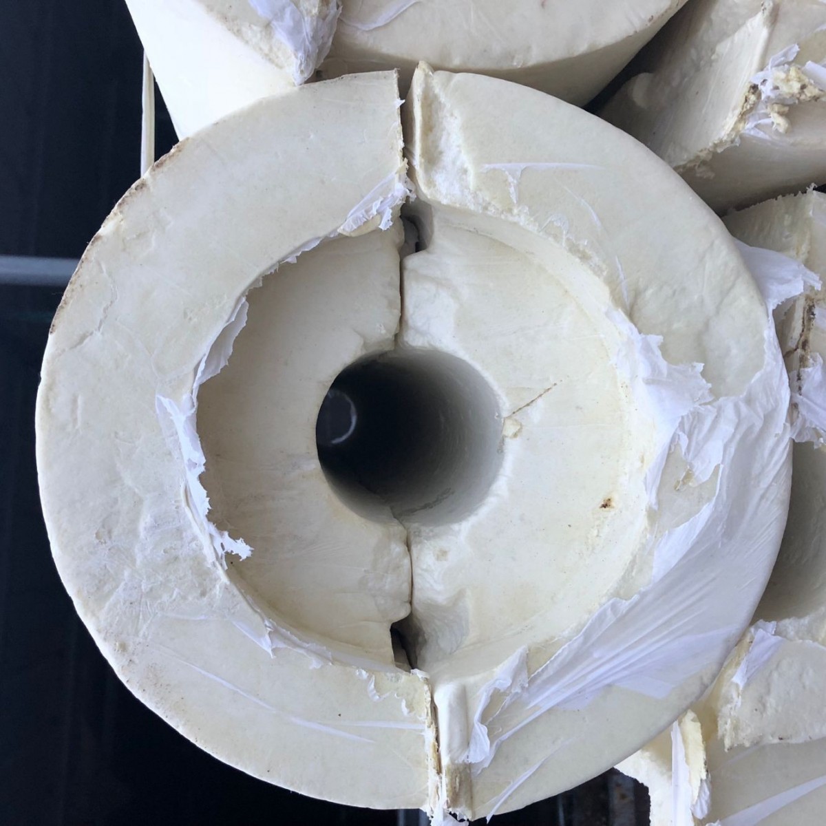 阻燃聚氨酯保冷管托 保冷聚氨酯瓦壳