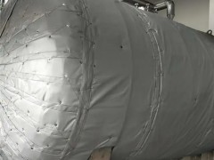 板换保温套-换热器保温罩-可拆卸柔性保温衣 耐高温设备使用图5