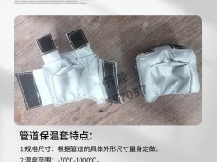 威耐斯科技 可拆卸柔性过滤器保温衣 蒸汽阀门隔热棉反复使用图4