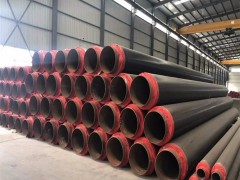 供应直埋热力管道价格 聚氨酯硬质发泡管每米价格图5