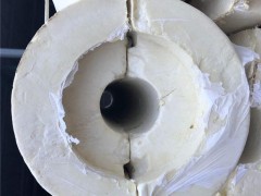 硬质聚氨酯发泡管套弯头 暖气管地埋保温瓦壳管道价格图5