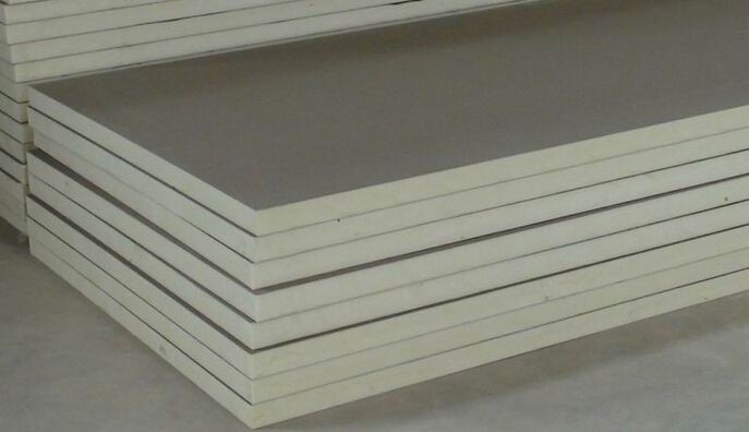 水泥基复合聚氨酯板 高强度水泥基聚氨酯保温板