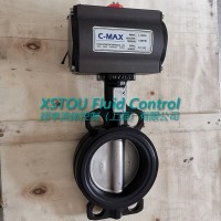 C-MAX C-1000DA 120PSI气动蝶阀