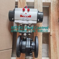 XSTOU FIG150-GD气动法兰球阀
