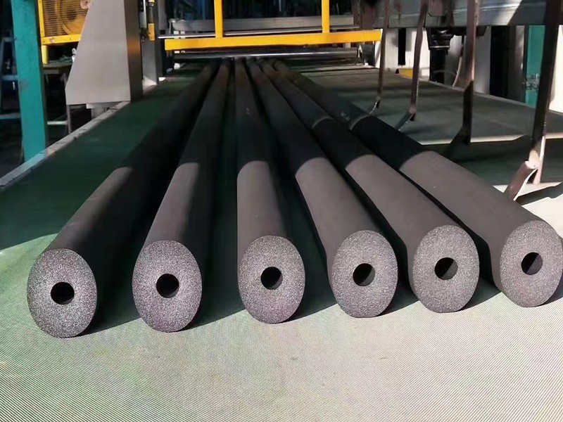 消防管道钢管铁管保温专用B1级橡塑保温管