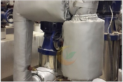 威耐斯 硫化机保温夹克 管道保温衣 法兰保温罩 河南郑州