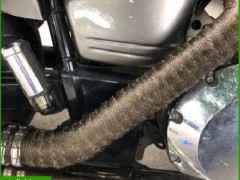 可拆卸汽车发动机涡轮隔热套 涡轮增压器隔热罩 柔性保温衣图3