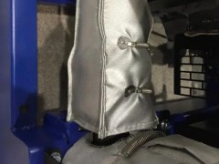 威耐斯可拆卸消声器隔热棉-消音器隔热罩 耐高温耐寒防冻图1