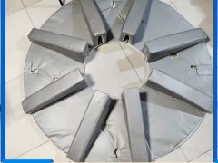 可拆卸式阀门保温套 直管保温衣 变径DN200保温夹套图4