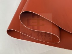 防火材料 A级双面压延硅胶布（内可夹钢丝）防火布图2