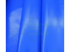 防火阻燃材料 蓝色硅胶布 防火布厂家图2